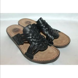 New! UGG Australia Keala woven leather sandals